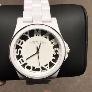 Marc Jacobs white watch women’s